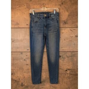 American Eagle Hi Rise Jegging Next Level Stretch Jeans Women’s 4 Short 26x27